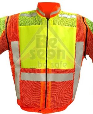 ZSMJ - Zip off Sleeve Reflective jacket